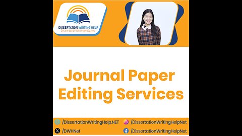 Journal Paper Editing Service | dissertationwritinghelp.net