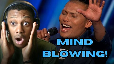 You won't believe Roland Abante's INCREDIBLE VOICE! | Auditions | AGT 2023 (REACTION!!!!)