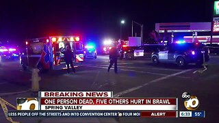 1 person killed in brawl near 7-Eleven store