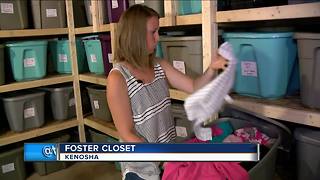 Kenosha woman starts 'foster closet'