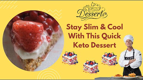 * Do You Need A Keto Diet Dessert Recipe - Stay Slim & Cool With This Quick Keto Dessert
