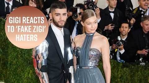 Gigi slams haters: No one calls her relationship fake