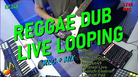 Live Looping em Homestudio EP.248 - Criando música na hora! #homestudio #livelooping #fingerdrumming