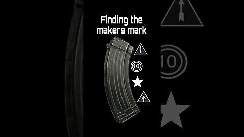 Finding makers mark AK steel ribbed magazine #ak47 #akm #magazine #shorts @arsenalincUSA