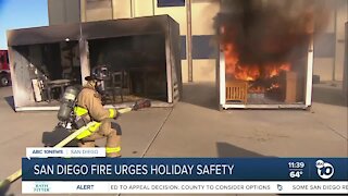 City fire officials urge holiday safety