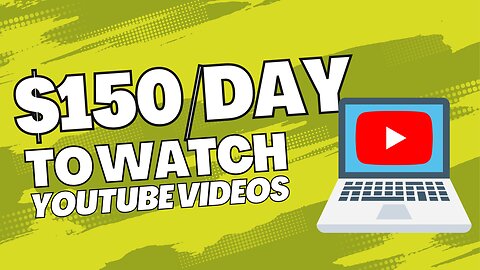 Make $150 Daily Watching YouTube Videos | Make Money Online