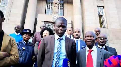 SOUTH AFRICA - Johannesburg - Ronald Lamola visits Joburg Magistrate’s Court (videos) (diD)