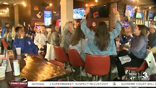 Creighton fans cheer on Bluejays in NCAA Tournament