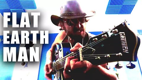 Flat Earth Man - "Nasa is faking everything song" - Conspiracy Music Guru