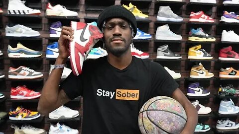 D'Aydrian Harding goes Shopping for Sneakers with Coolkicks