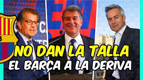 El BARÇA a la DERIVA y en PELIGRO! Los CANDIDATOS no EXPLICAN con detalle sus proyectos