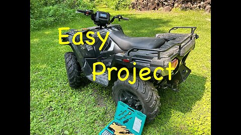 Easy Project - Move the Battery on a Polaris Sportsman