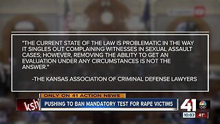 Proposed Kansas bill seeks to ban mental health evaluations for crime victims