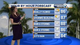 South Florida Monday afternoon forecast (7/30/18)