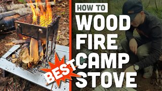 Wood burning Camp Stove and Mess Kit Instructions