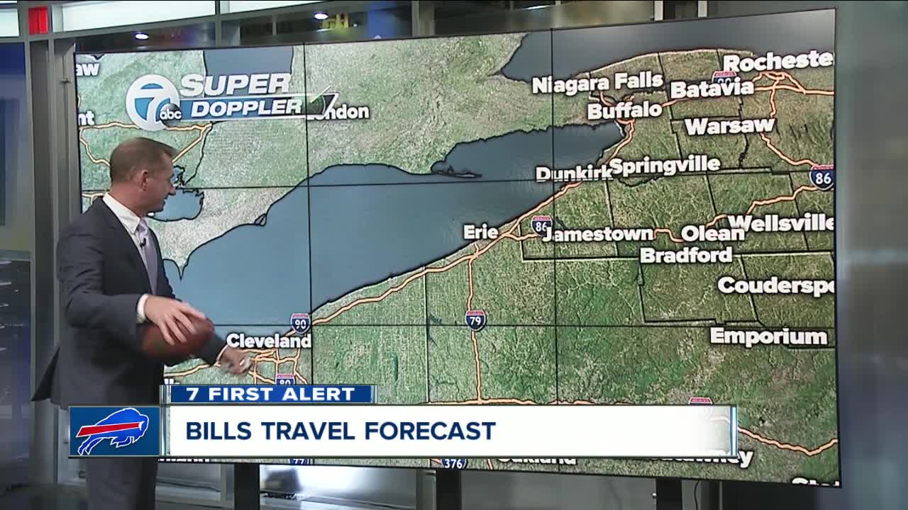 Heading to Cleveland, Sunday? Andy Parker has your Bills travel forecast