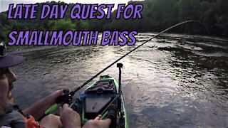 Late Day Quest for Smallmouth Bass