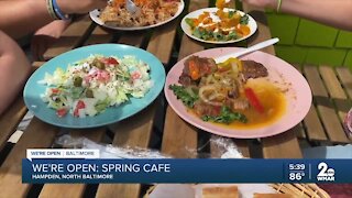 We're Open: Spring Cafe