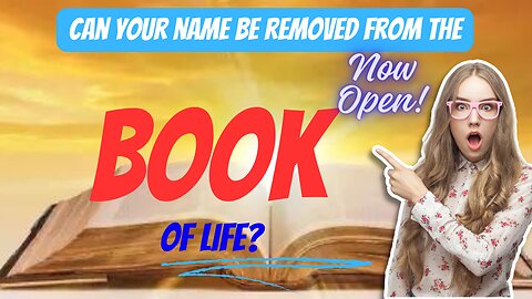 Can your name be removed from the book of life?