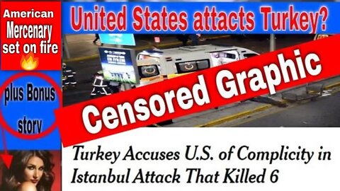Turkey Istanbul Terror attack: accuses USA 1:31, And More Stories.