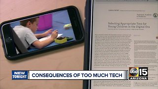 Valley occupational therapists treating consequences of too much "screen time" for kids