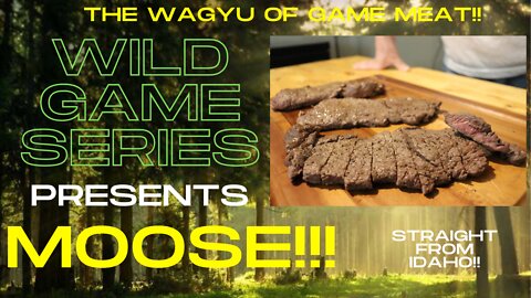 WE TRIED MOOSE FOR THE FIRST TIME!! WILD GAME STEAKS!!