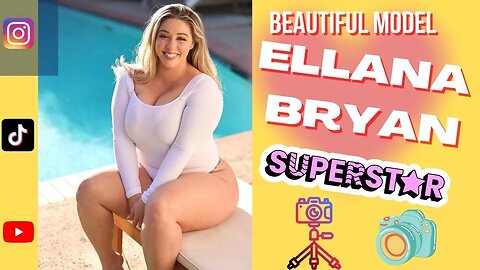 Plus Size Model Ellana Bryan * Ellana Bryan Bio Curvy Model * ellana bryan wiki curvy models fashion