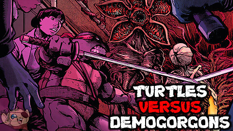 The Ninja Turtles Battle Demogorgons in this Stranger Things Crossover