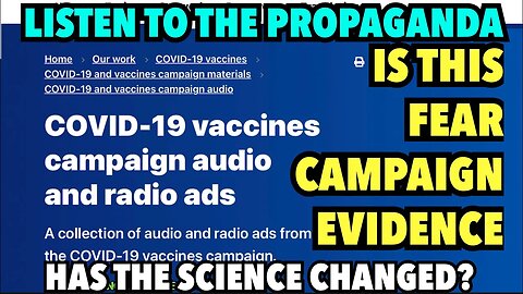 AUSSIE GOVERNMENT HEALTH WEBSITE | We take the Pi$$ out of their C19 Radio Ads