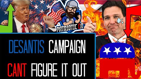 DeSantis At An ALL-TIME LOW?! | #trump #maga