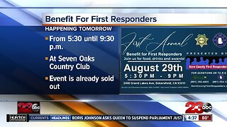 Special benefit dinner to honor first responders in Kern County