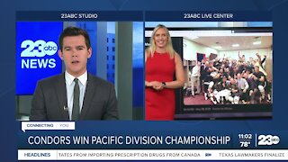 23ABC Sports: Condors clinch Pacific Division, defeating Henderson 3-2 in Game 3