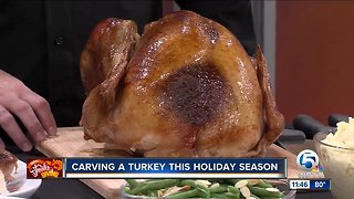 Advice on carving your holiday turkey