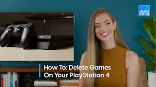 How to delete games on your PS4
