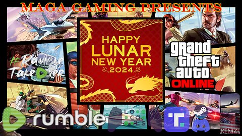 GTAO - Happy Lunar New Year 2024 Week: Saturday w/ Takumi