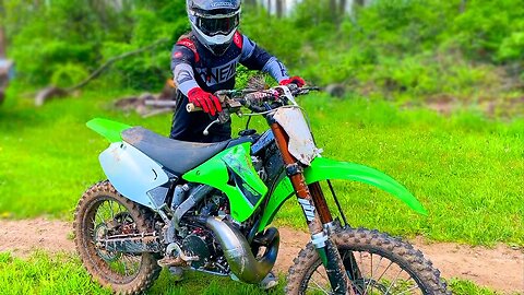 BLEW UP & CRASHED MY KX250 Two Stroke On The FIRST RIDE