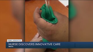 Nurse creates innovative way to monitor patient oxygen