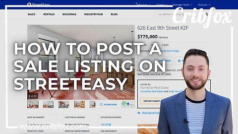 How to Post a Sale Listing on StreetEasy