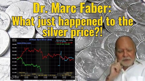 Dr. Marc Faber: What just happened to the silver price?!