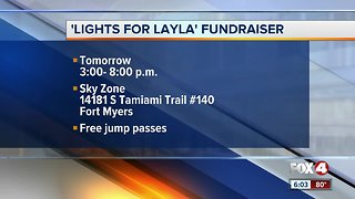 Sky zone holds fundraiser for Lights for Layla in Fort Myers