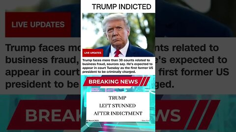 Trump STUNNED after Indictment! #shorts #trump #foxnews #cnn