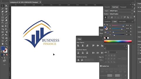 How to make a creative Business Logo Design | Adobe Illustrator full tutorial #logodesigner #design