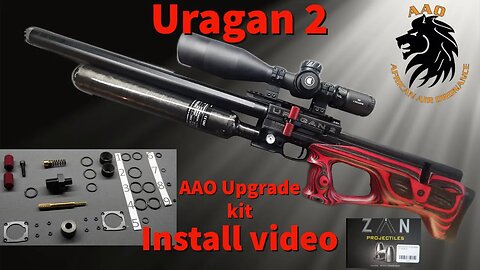 Uragan 2 AAO 2023 Upgrade Kit install video with Test.