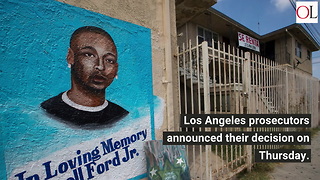 Los Angeles Prosecutors Won't Charge Officer In Death Of Unarmed Man