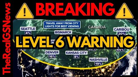 LEVEL 6 WARNING - POWER GRID ALERT NEW YORK - POWERFUL G5 REACHES EARTH