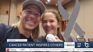 Cancer patient inspires others