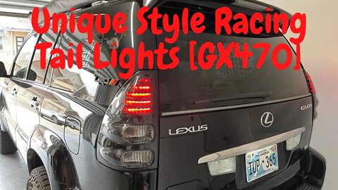 Unique Style Racing Tail Lights [GX470]