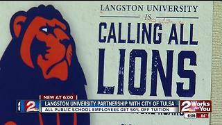Langston University partner with City of Tulsa