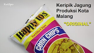Keripik Jagung Happy Tos Rasa "ORIGINAL" Produksi Kota Malang