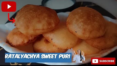 Ratalya chya purya || Gharya || Sweet Potato puri || Navratri Special || BY @Smitas5gKitchen
